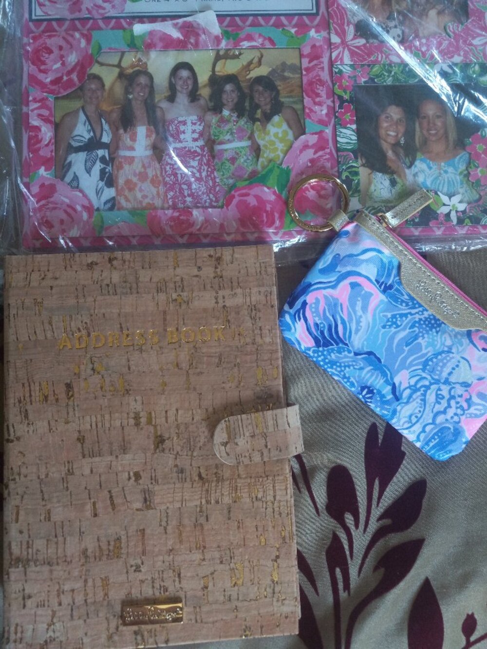 VTG Lily Pulitzer (Discontinued) Address , Coin Purse , Picture Frame
